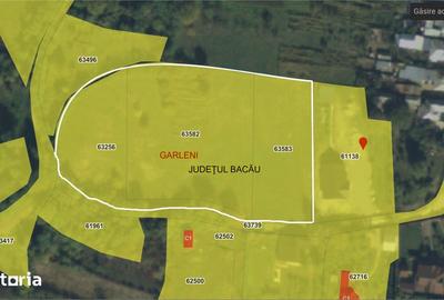 Teren de 8000 mp, în Gârleni