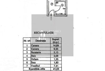 Apartament cu 2 camere decomandat, mobilat în Brâncoveanu - 11
