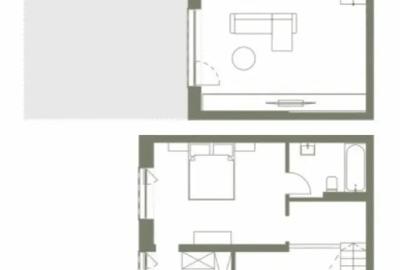 Apartament cu 3 camere decomandat în Dâmbul Rotund
