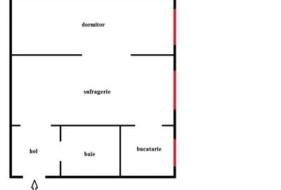 Apartament cu 2 camere în Tătărași