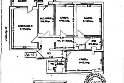 Apartament cu 4 camere decomandat, mobilat în Tomis I - 2