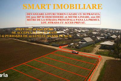 Teren de 500 mp, în Barieră