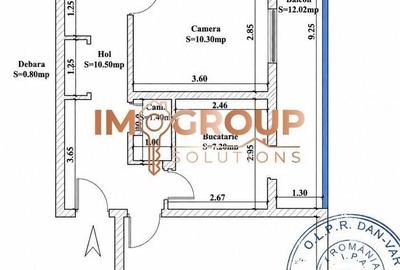 Apartament cu 3 camere decomandat în Dancu