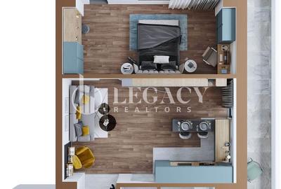 Apartament cu 2 camere decomandat în Copou - 1