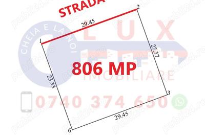 Teren de 806 mp, în Cataloi - 1