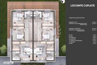 Casă cu 4 camere cu Teren 260 Mp în Balotești