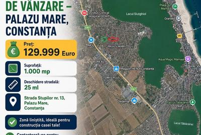 Teren de 1000 mp, în Palazu Mare - 1
