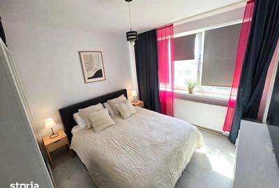 Apartament cu 2 camere semidecomandat, mobilat în Calea București