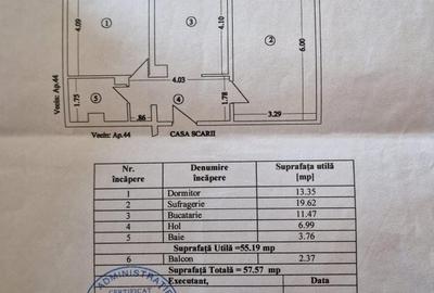 Apartament cu 2 camere decomandat în Tomis II