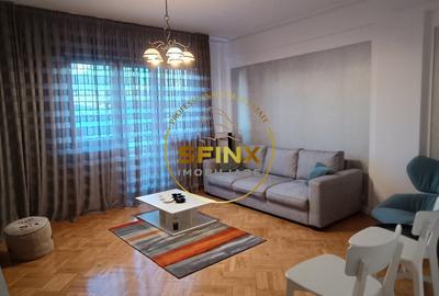 Apartament cu 4 camere circular, mobilat în Calea Victoriei