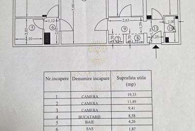 Apartament cu 3 camere semidecomandat în Tudor Vladimirescu