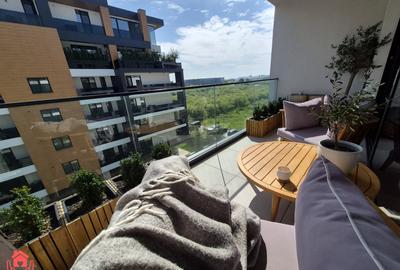 Apartament cu 2 camere semidecomandat, mobilat în Băneasa - 5
