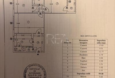 Apartament cu 3 camere semidecomandat, mobilat în Drumul Taberei - 20