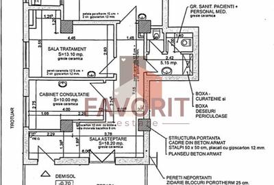 Apartament cu 3 camere decomandat, mobilat în Simion Bărnuțiu - 13