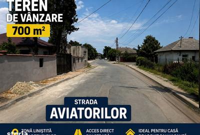 Teren de 700 mp, în Tuzla