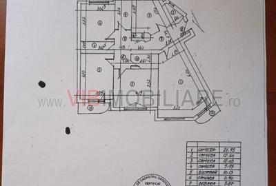 Apartament cu 4 camere decomandat în 13 Septembrie - 13
