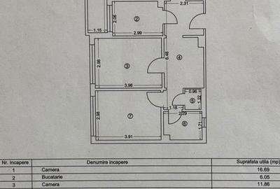 Apartament cu 3 camere decomandat, mobilat în Abator - 7