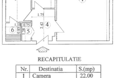 Garsonieră decomandată în Batistei - 15