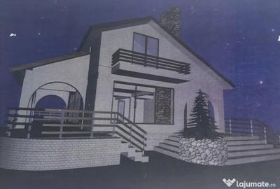 Casă cu 3 camere cu Teren 924 Mp în Podari