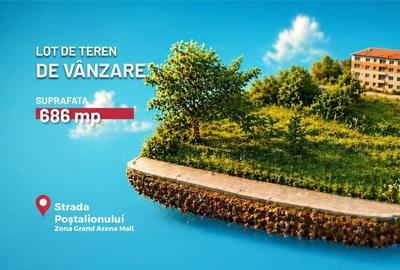 Teren de 686 mp, în Metalurgiei
