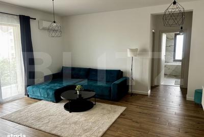 Apartament cu 2 camere semidecomandat în Central