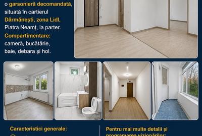 Garsonieră decomandată în Dărmănești - 7
