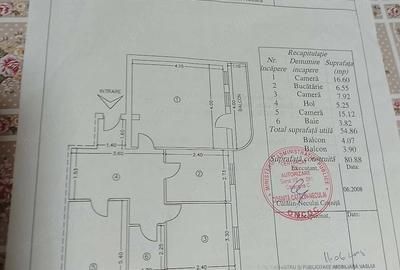 Apartament cu 3 camere decomandat în Central - 1