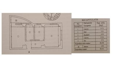 Apartament cu 2 camere decomandat în Cug
