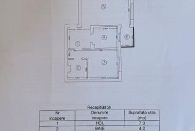 Apartament cu 2 camere decomandat în Canta