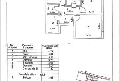 Apartament cu 3 camere în Brâncoveanu - 9