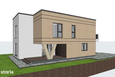 Casă cu 4 camere cu Teren 500 Mp în Stupini