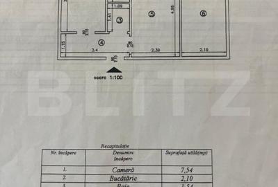 Apartament cu 3 camere semidecomandat, mobilat în Podul de Piatră - 16
