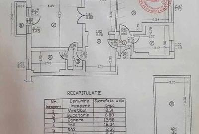 Apartament cu 2 camere în Central - 1