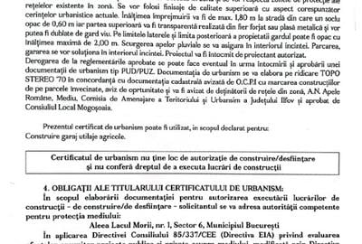 Teren construcție, în Mogoșoaia - 8