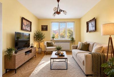 Apartament cu 2 camere semidecomandat în Centru Vechi