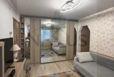 Apartament cu 2 camere semidecomandat, mobilat în Progresul