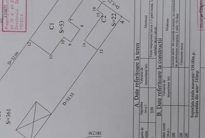 Casă cu 3 camere cu Canalizare în Chitila