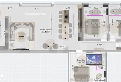 Casă cu 4 camere cu Teren 16418 Mp în Ilia - 7
