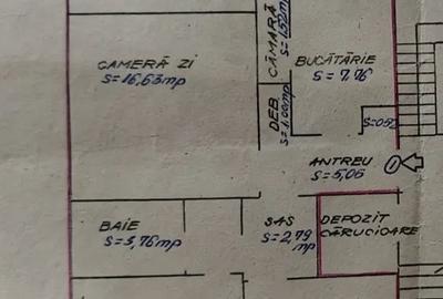 Apartament cu 3 camere decomandat în Mănăștur