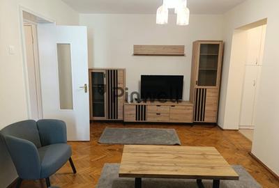 Apartament cu 2 camere semidecomandat, mobilat în Dorobanți
