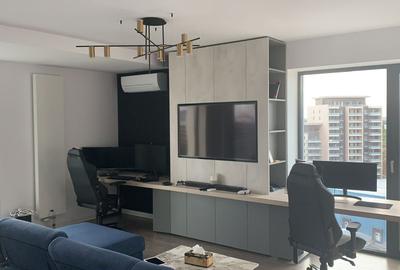 Apartament cu 2 camere semidecomandat, mobilat în Aviației