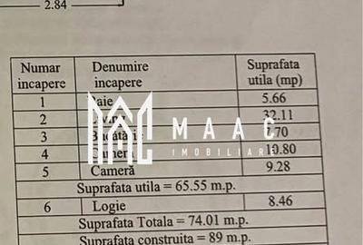 Apartament cu 3 camere, mobilat în Libertății - 2