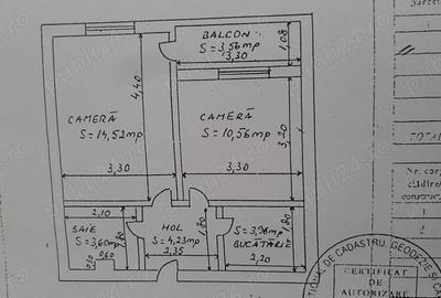Apartament cu 2 camere decomandat în Tomis Nord - 2