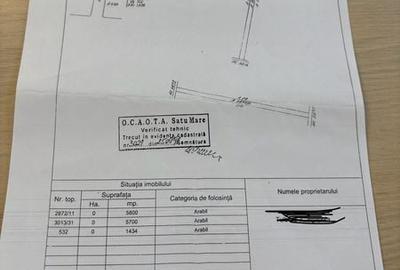 Teren de 1437 mp, în Central