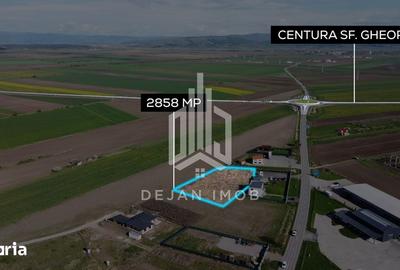 Teren de 2858 mp, în Central