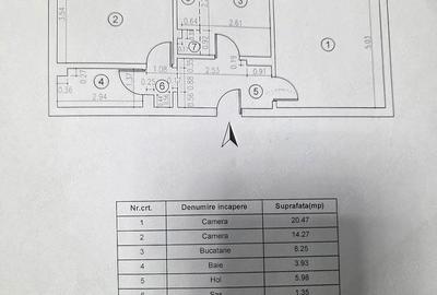 Apartament cu 2 camere decomandat în 13 Septembrie - 3