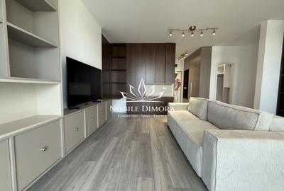 Apartament cu 2 camere semidecomandat, mobilat în Take Ionescu