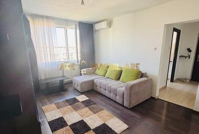 Apartament cu 3 camere semidecomandat, mobilat în Obor