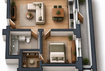 Apartament cu 2 camere decomandat în Exterior Sud