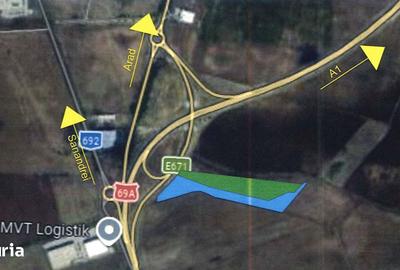Teren de 54000 mp, în Aradului